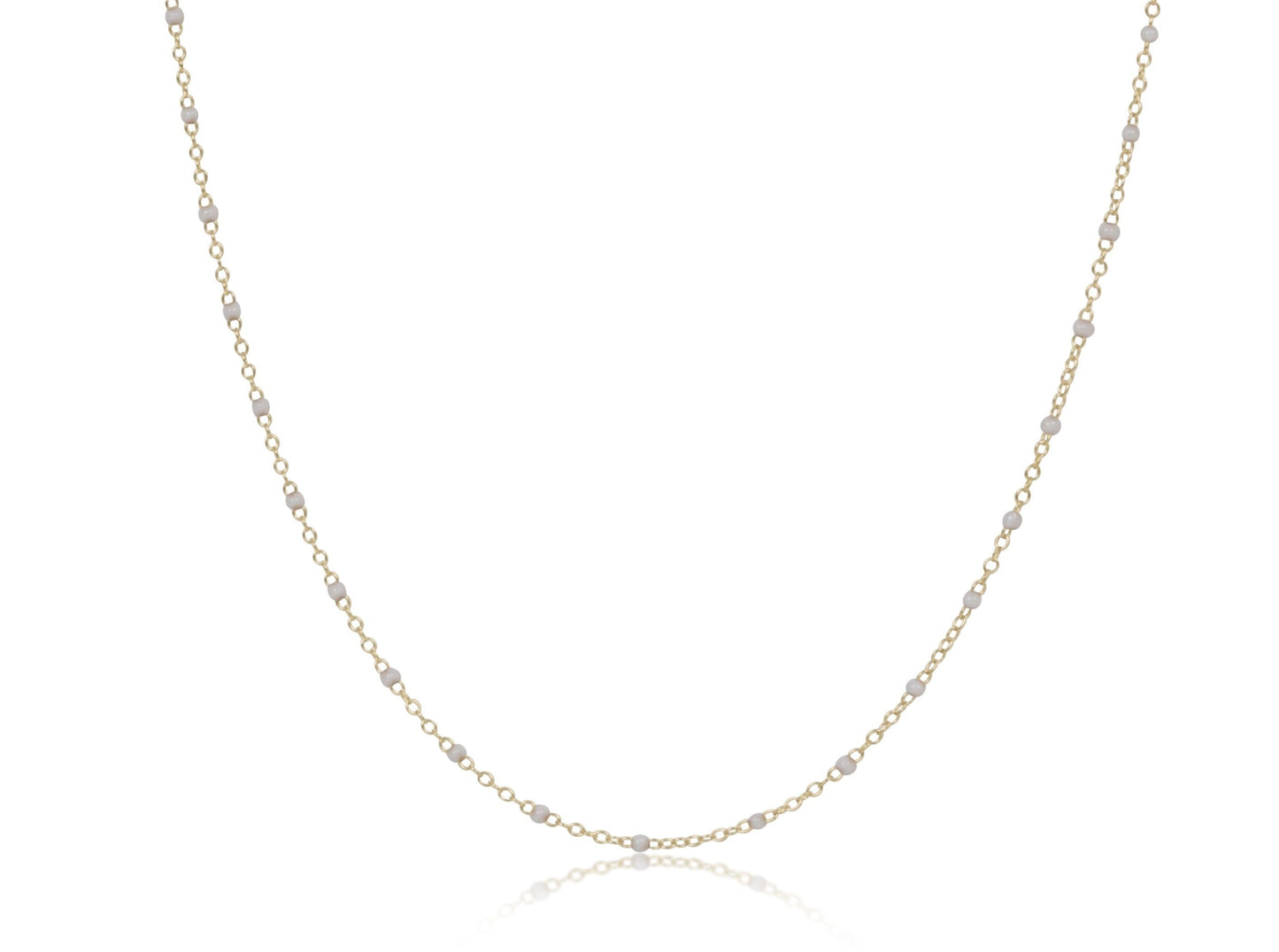 Choker Simplicity Chain Gold - 2mm Pearl