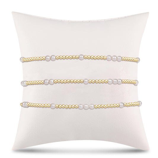 hope unwritten stack - 3mm pearl