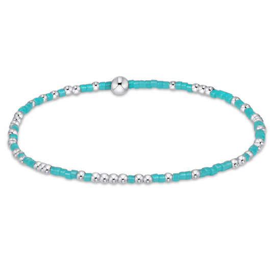 Hope Unwritten Sterling Bracelet - Turquoise